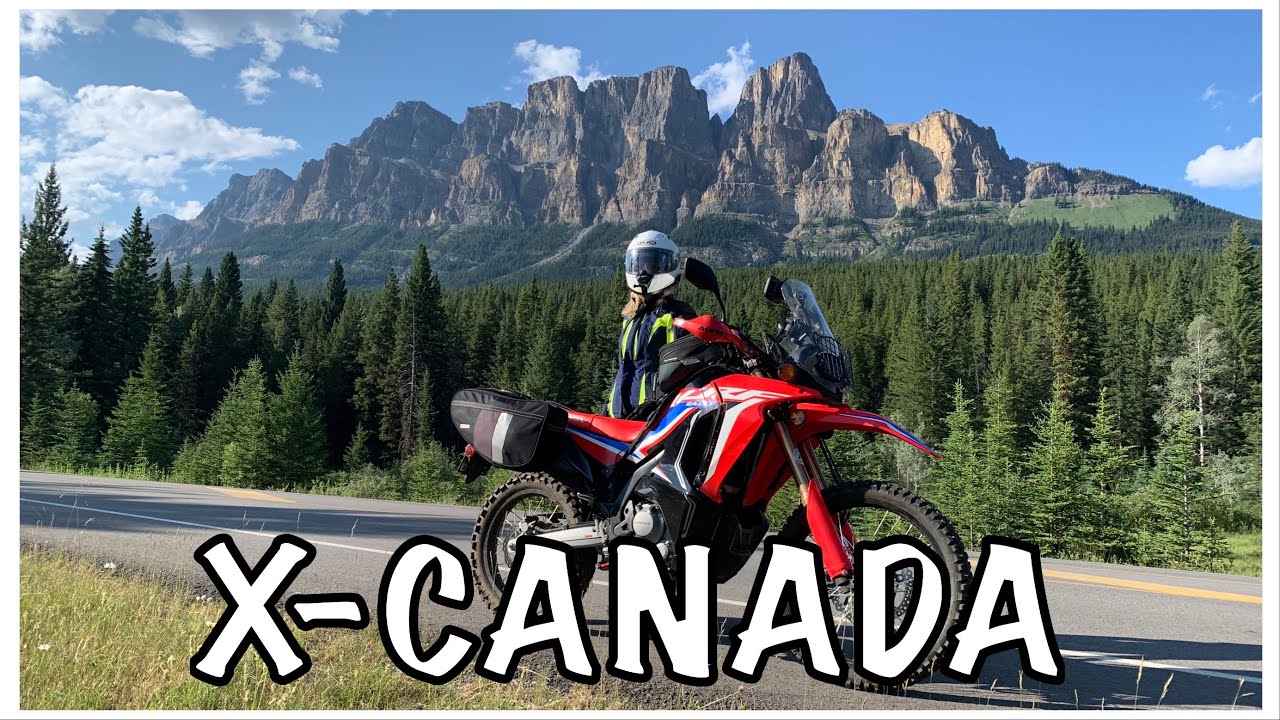 Cross Canada Trip 2021 - Vanlife Tour with Honda CRF300L Rally (Banff, Jasper, Sleeping Giant)