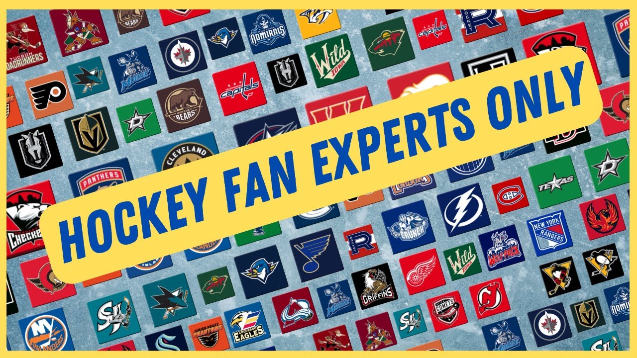 NHL / AHL Affiliate Challenge: Can You Guess All 31 Teams