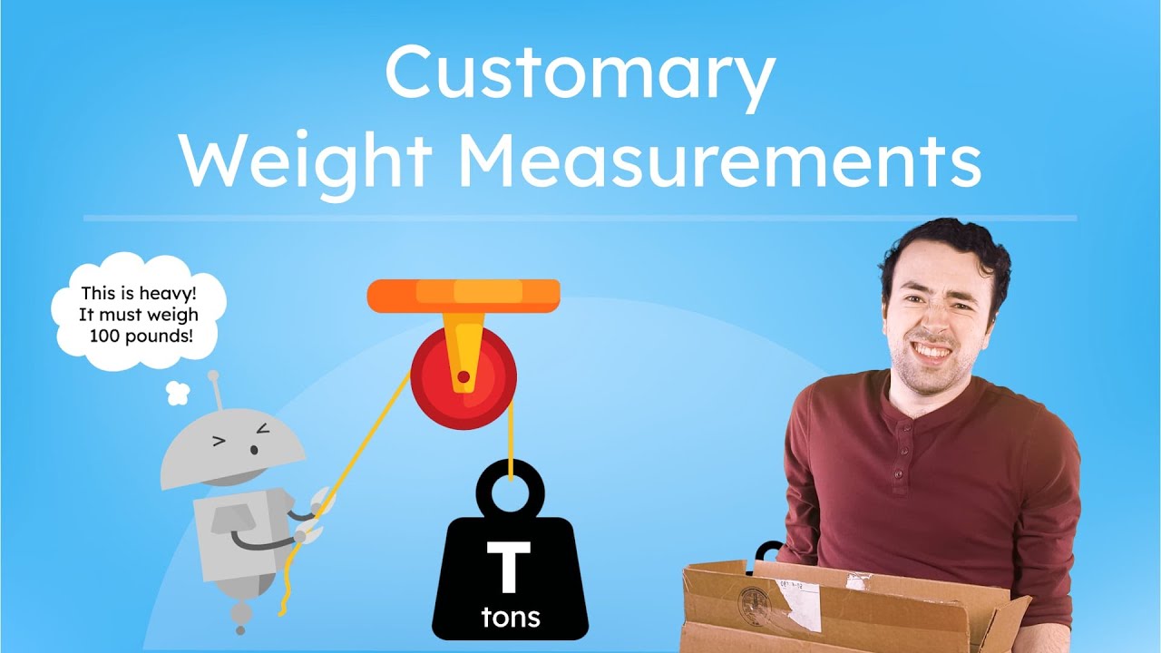 Customary Weight Measurements - How To Measure and Convert Ounces, Pounds, and Tons