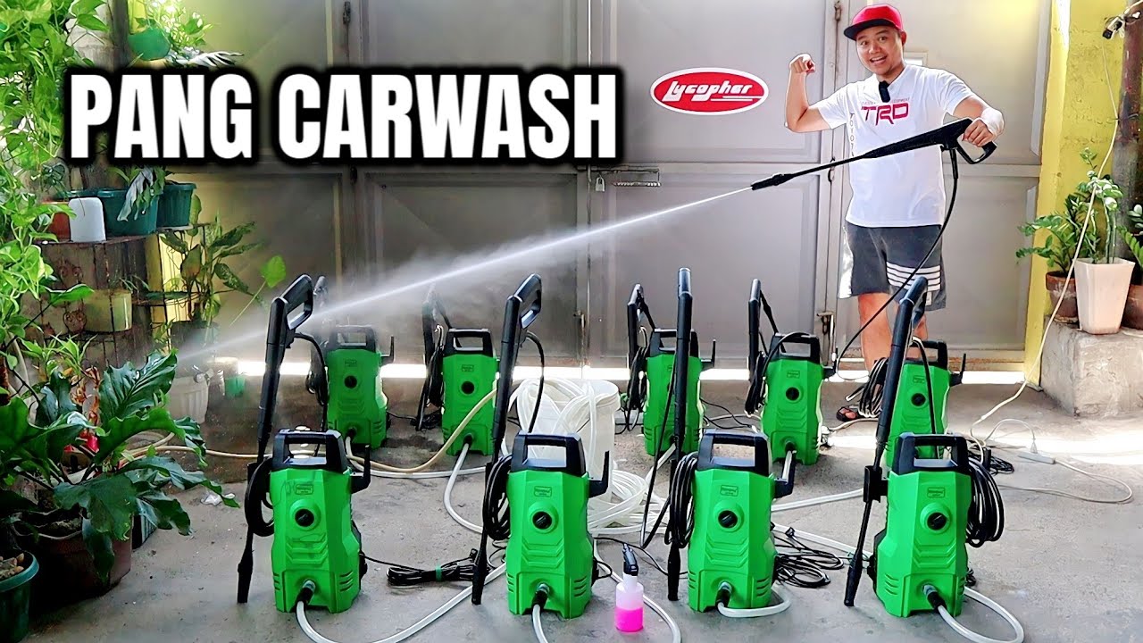 Ang ganda naman ng Car Pressure washer! Hoyoma Japan Pressure Washer Testing