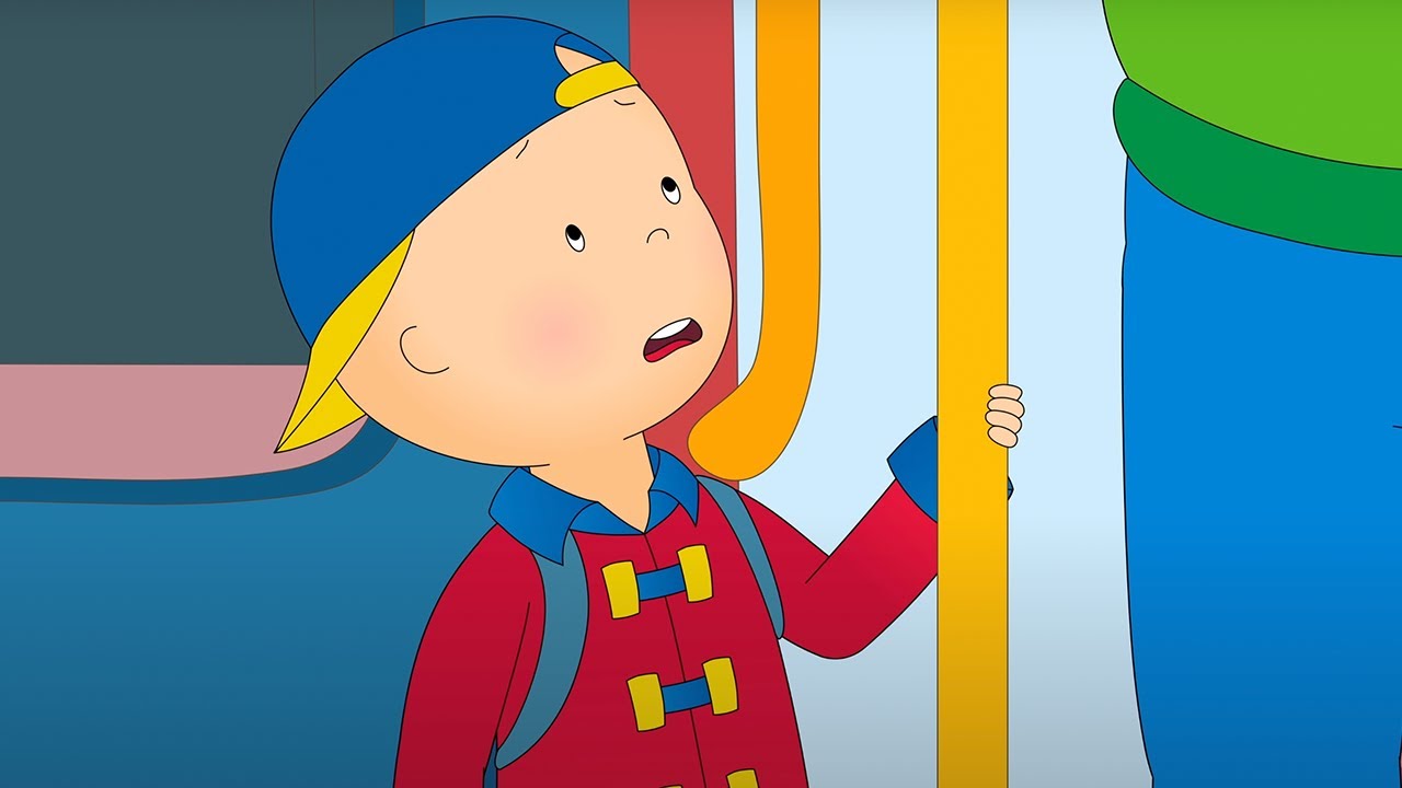A Primeira vez de Caillou no Metro | Episódios Completos | As Novas Aventuras de Caillou - WildBrain