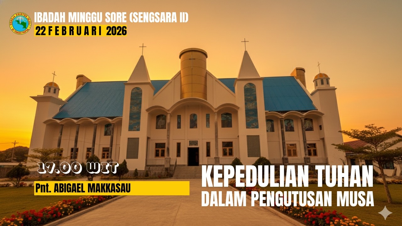 Ibadah Minggu Sore (Sengsara II) || Jemaat GKI Syaloom Wasior || 22 Februari 2026