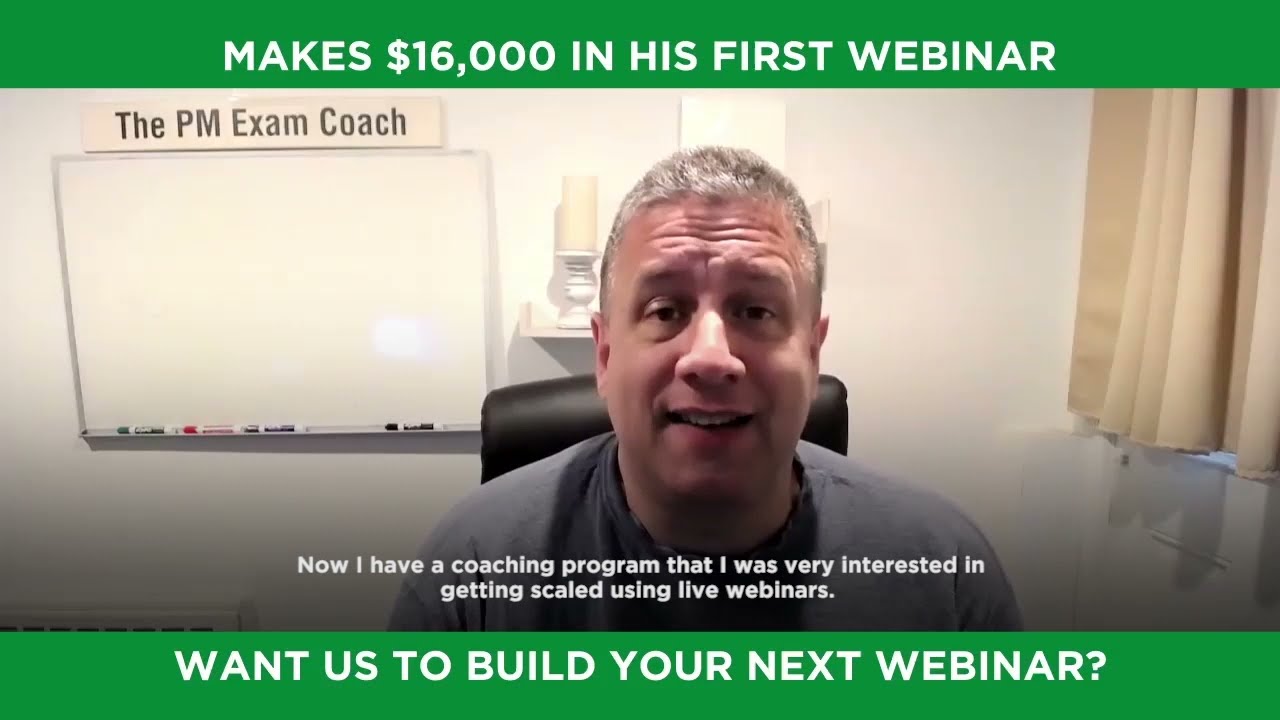 Dan Made $16,000 In his FIRST WEBINAR | Webinar Experts