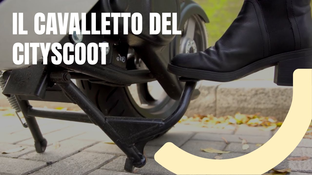Il cavalletto del Cityscoot