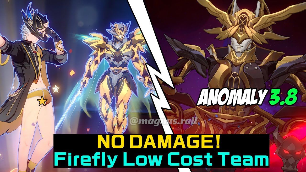 NO DAMAGE! Firefly Team vs. Sunday Anomaly Boss (v3.8)