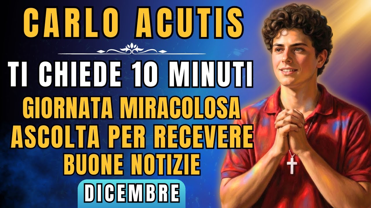 San Carlo Acutis - Preghiera di Fede per una Giornata di Serenità e Benedizioni