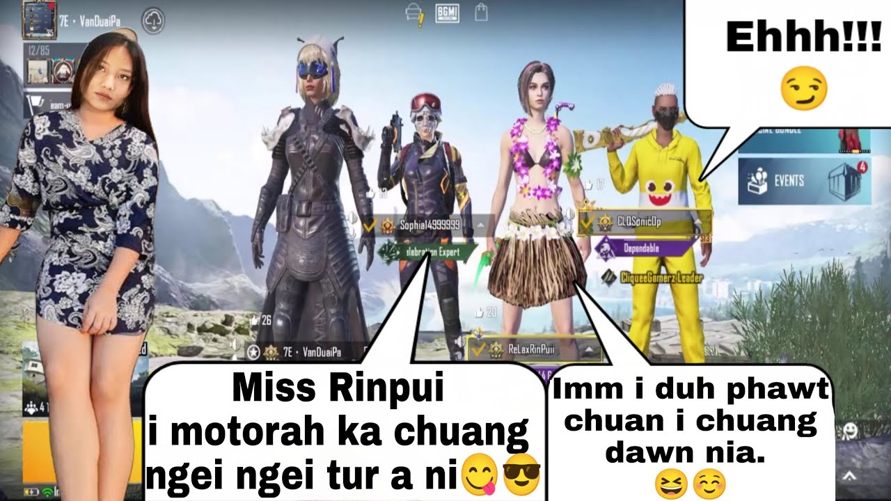 Khawngaih takin ka chuang ngei ngei tur a ni😆😋 | Rosanga (Part - 3) | PUBG FUNNY MOMENT - 45