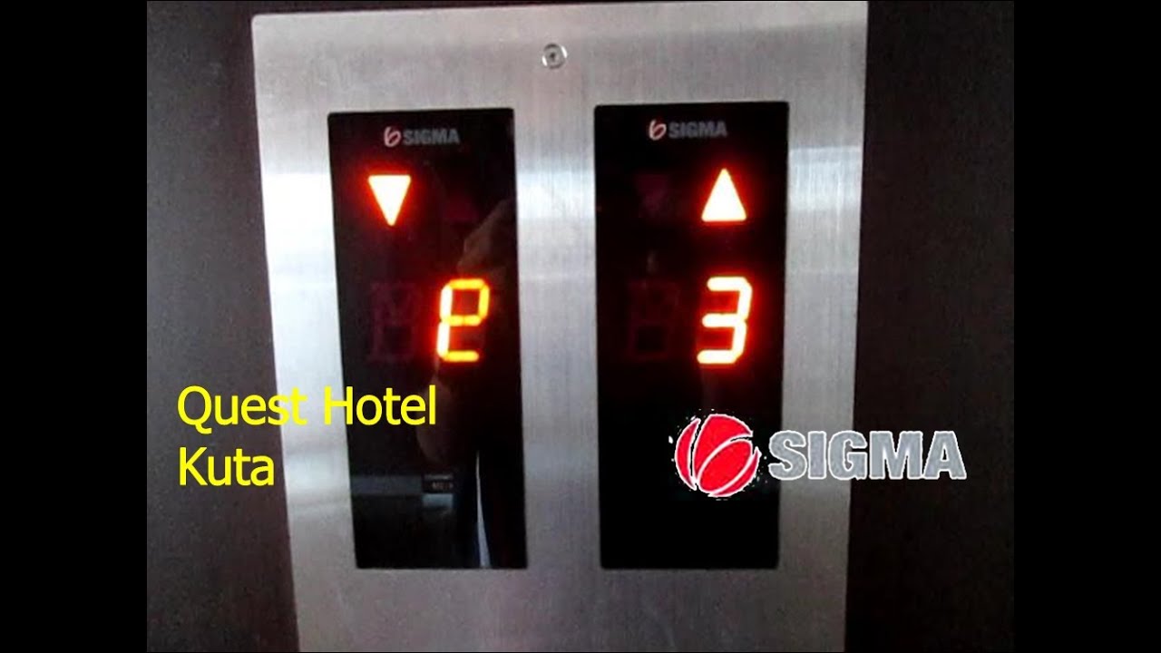 Sigma Traction Elevators at Quest Hotel Kuta, Bali