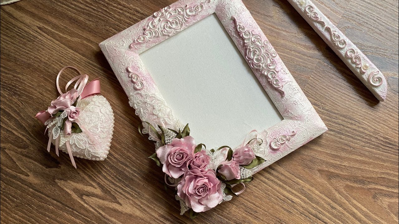 МК Фоторамка 💝💝💝.  DIY Photo frame handmade 📸
