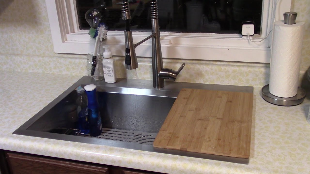 Установка и обзор кухонной мойки Kohler Pro-Inspired из Costco, артикул № 1600305