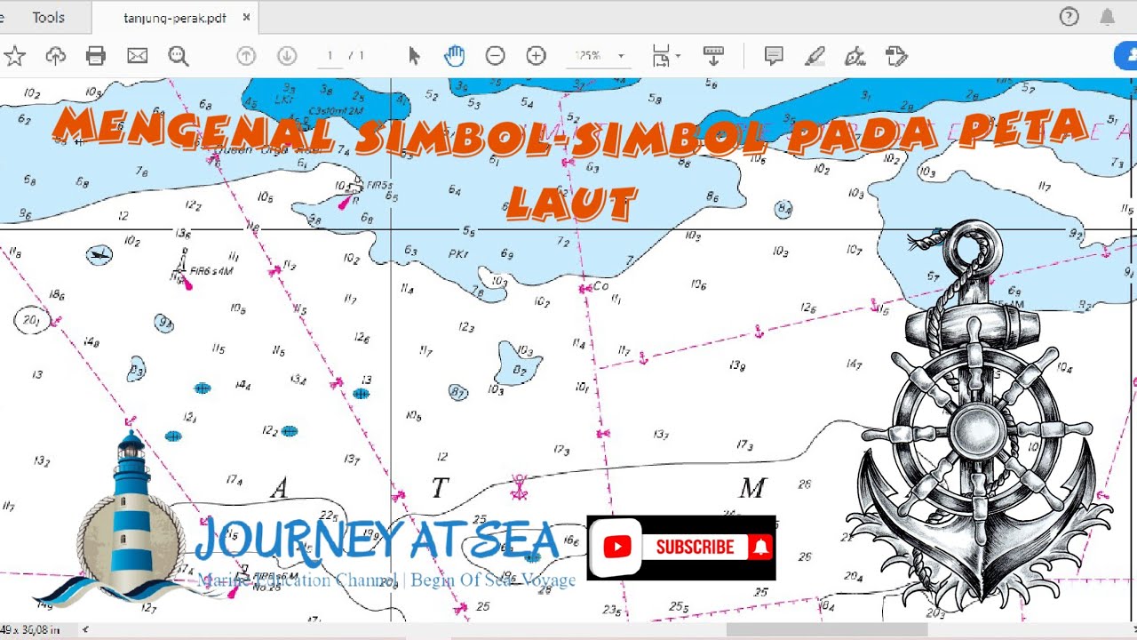 Mengenal simbol-simbol pada peta laut Part I #pelaut #pelautindonesia #pelayaran #subscribe #ilmu