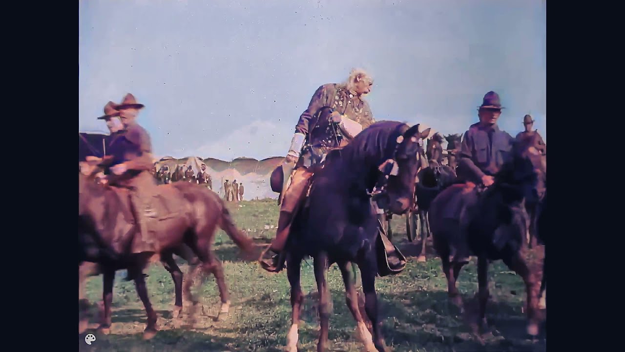 Buffalo Bill's Wild West | Annie Oakley | AI Enhanced |