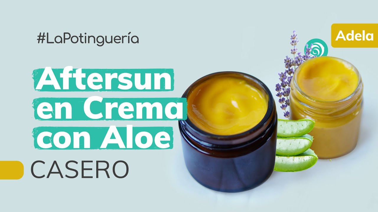 Cómo hacer Aftersun Casero en Crema con Aloe Vera | Cosmética Casera y Natural - Jabonarium #LP