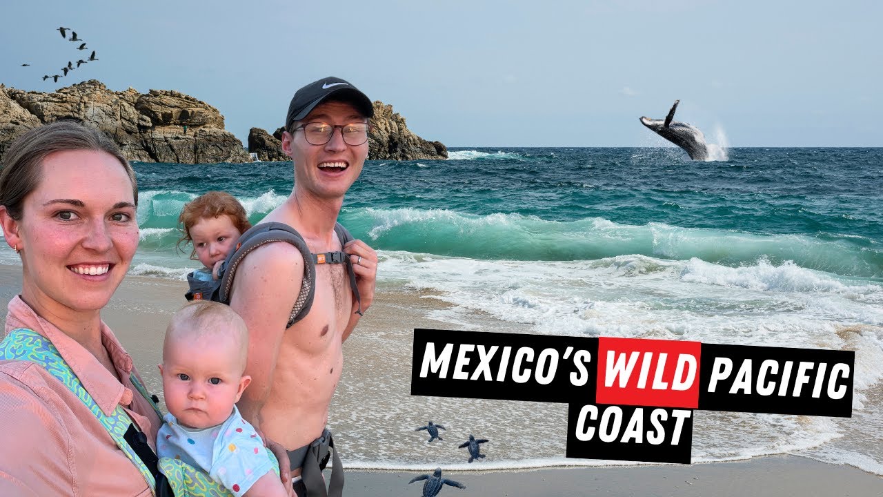 5 Days on Oaxaca’s Pacific Coast: Baby Turtles, Hidden Beaches and Sunset Hikes 🐢🌅 (Vlog & Guide)