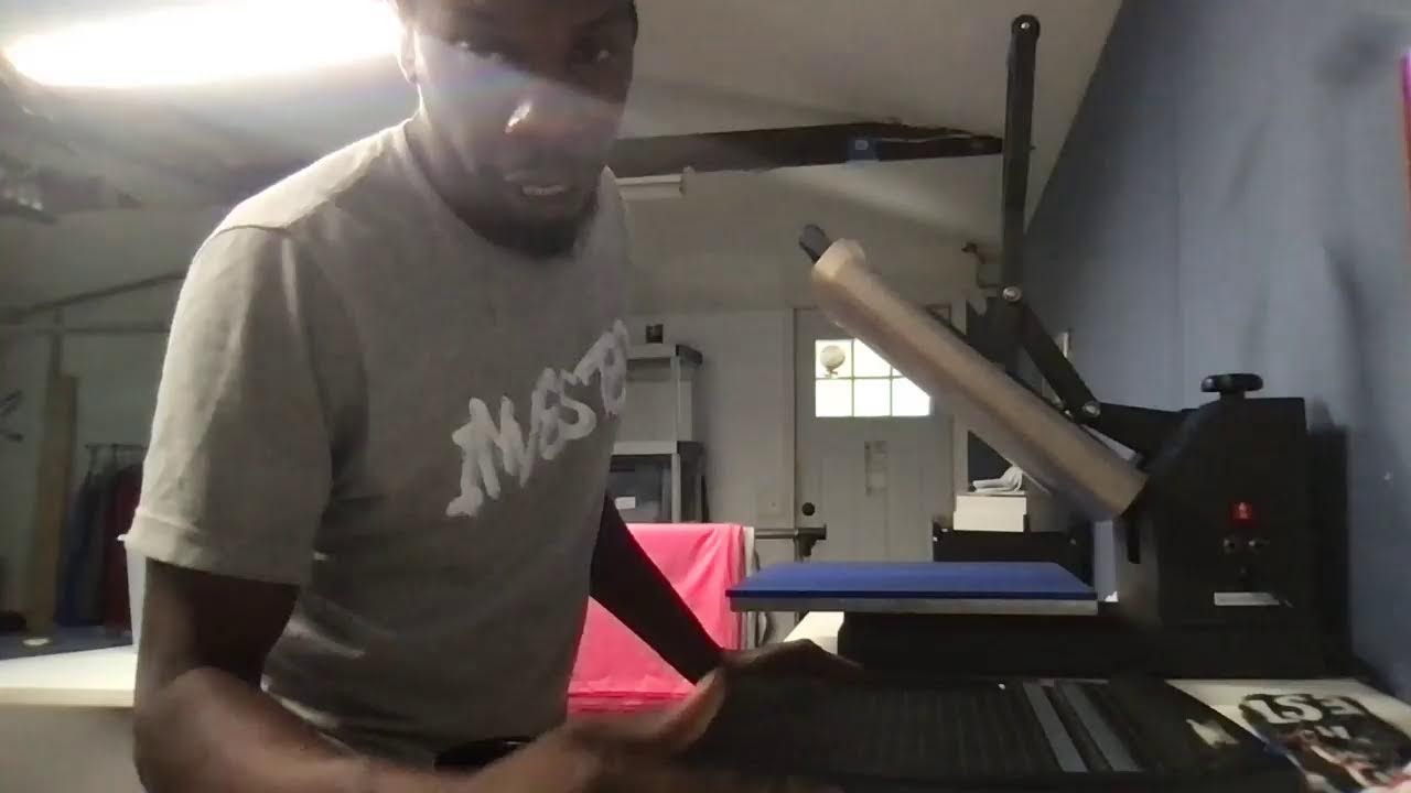 Pressing up some T-Shirts (Midday work)
