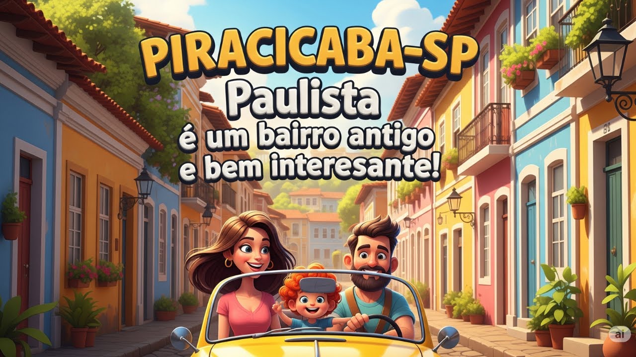 PIRACICABA-SP: Paulista é um bairro antigo e bem interessante!