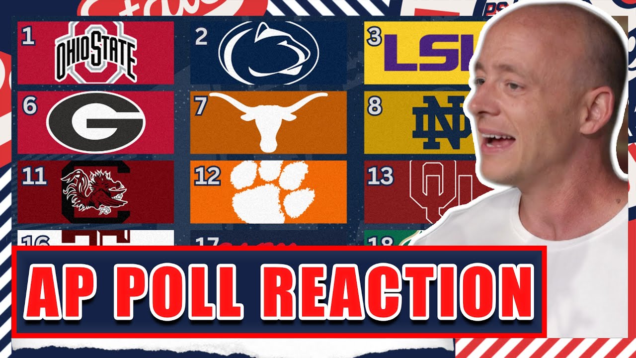 AP Poll Week 3 Reaction...MOST Overrated & Underrated Teams - Josh Pate Cut