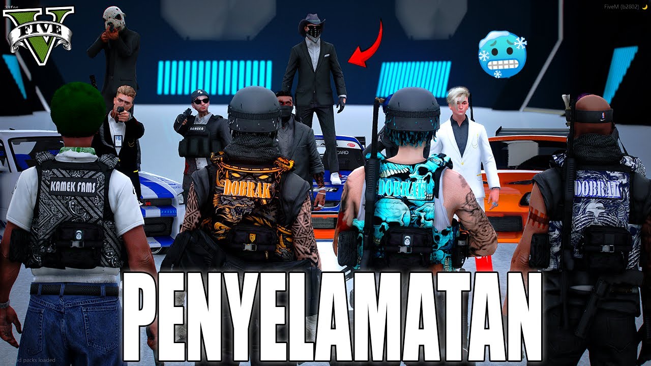 PENYELAMATAN DRAMATIS  !! AKSI EPIC PASUKAN ELITE DOBRAK UNTUK MEMBEBASKAN TONO !! GTA 5 ROLEPLAY