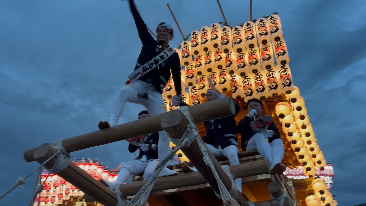 令和7年　寺田だんじり　サンヨーメディカルパレード