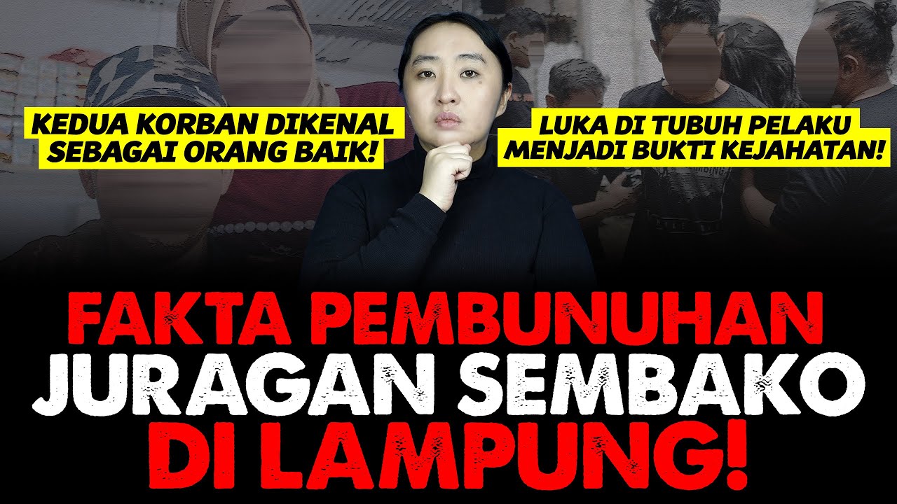 FAKTA KASUS: SUAMI ISTRI JURAGAN SEMBAKO DIHABISI ORANG DEKATNYA