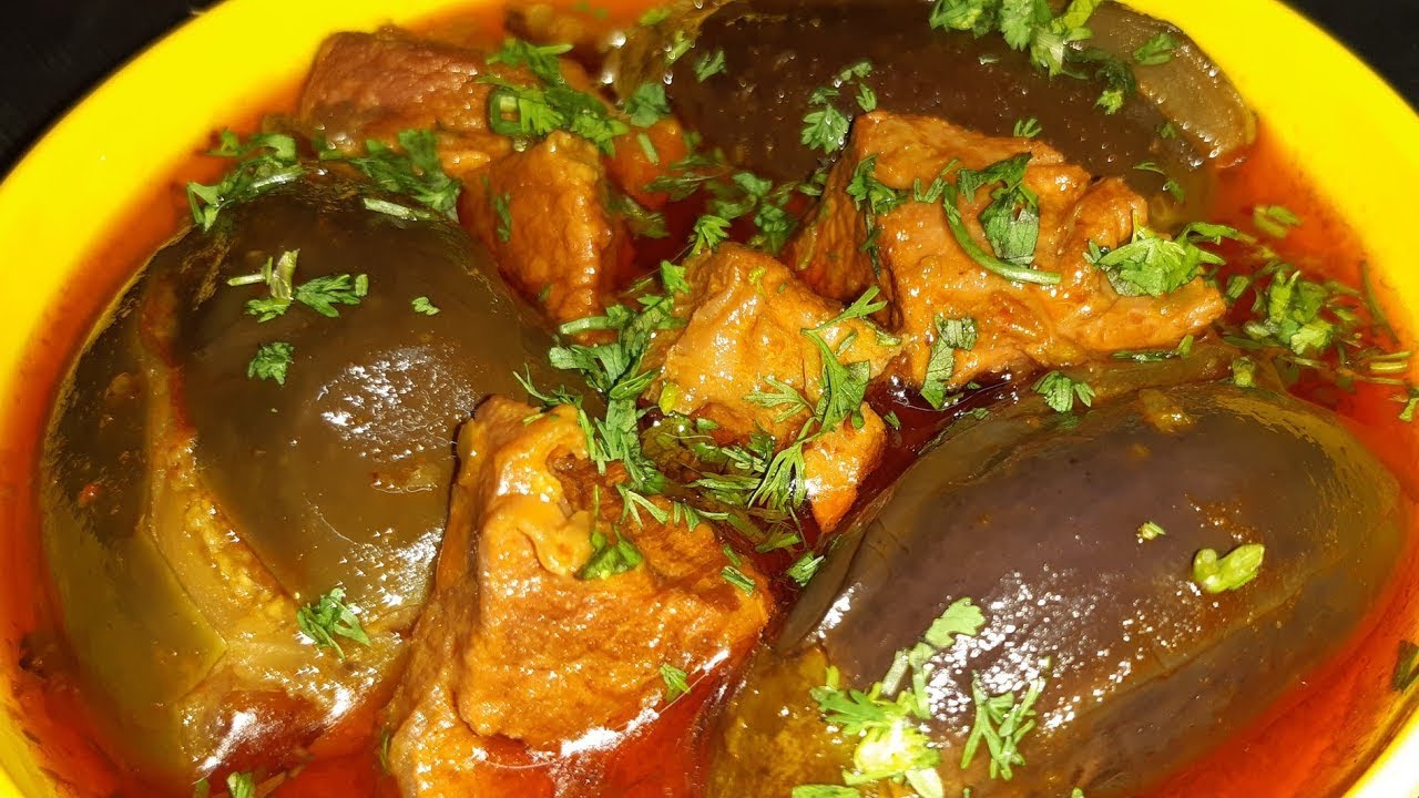 GOSHT BAIGAN KA SALAN|| MAZEDAAR GOSHT BAIGAN BY SF's KITCHEN || BAIGAN GOSHT || #tasty #sfskitchen