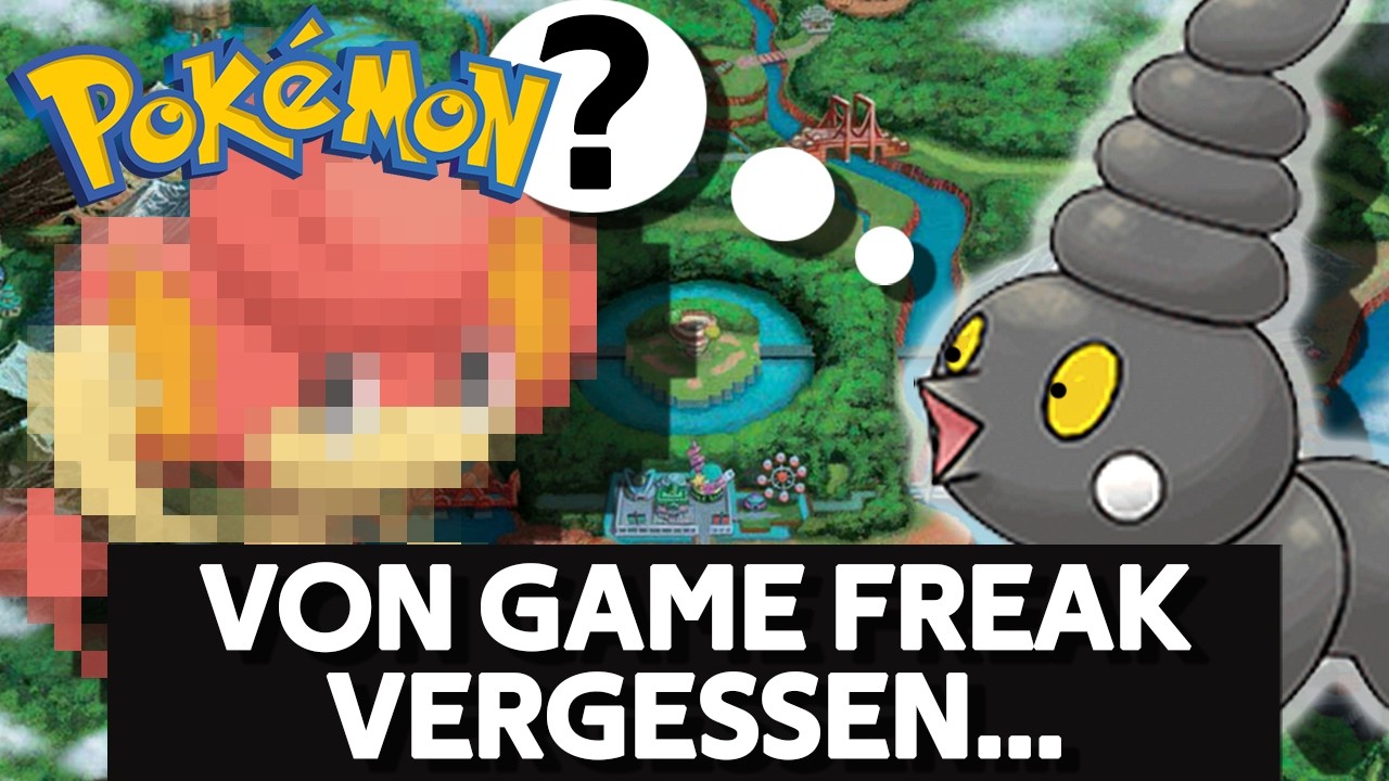 Diese Pokémon wurden von Game Freak fast KOMPLETT vergessen...