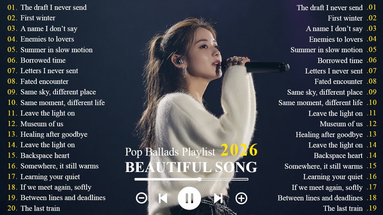 Romantic Ballads 2026 | Beautiful & Relaxing Love Songs | K-Drama OST Vibes