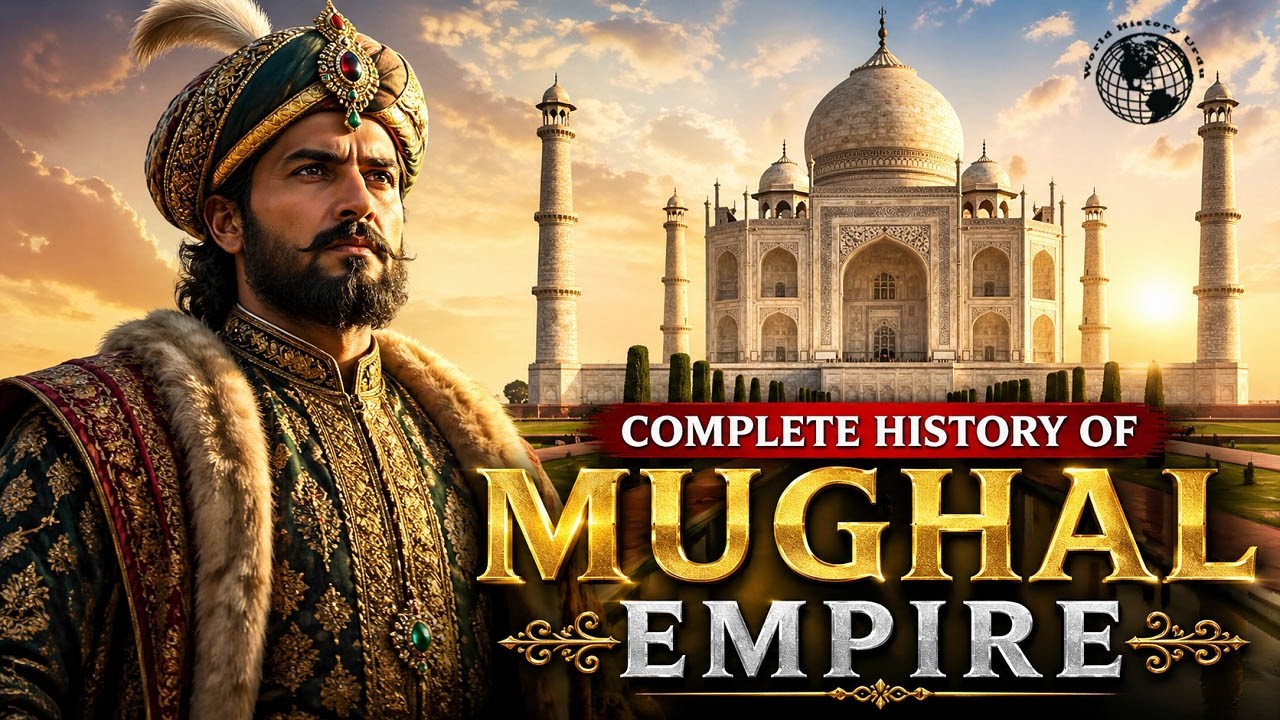 The Complete Mughal History Explained: 300 Years of Power, Glory & Collapse