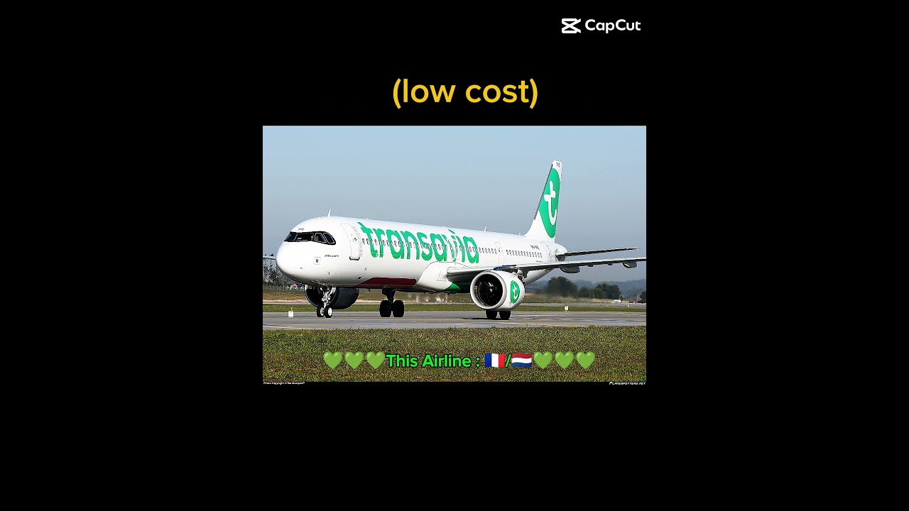 The best low cost Airline 🤩#transavia #airplane #aviation #respectallothers