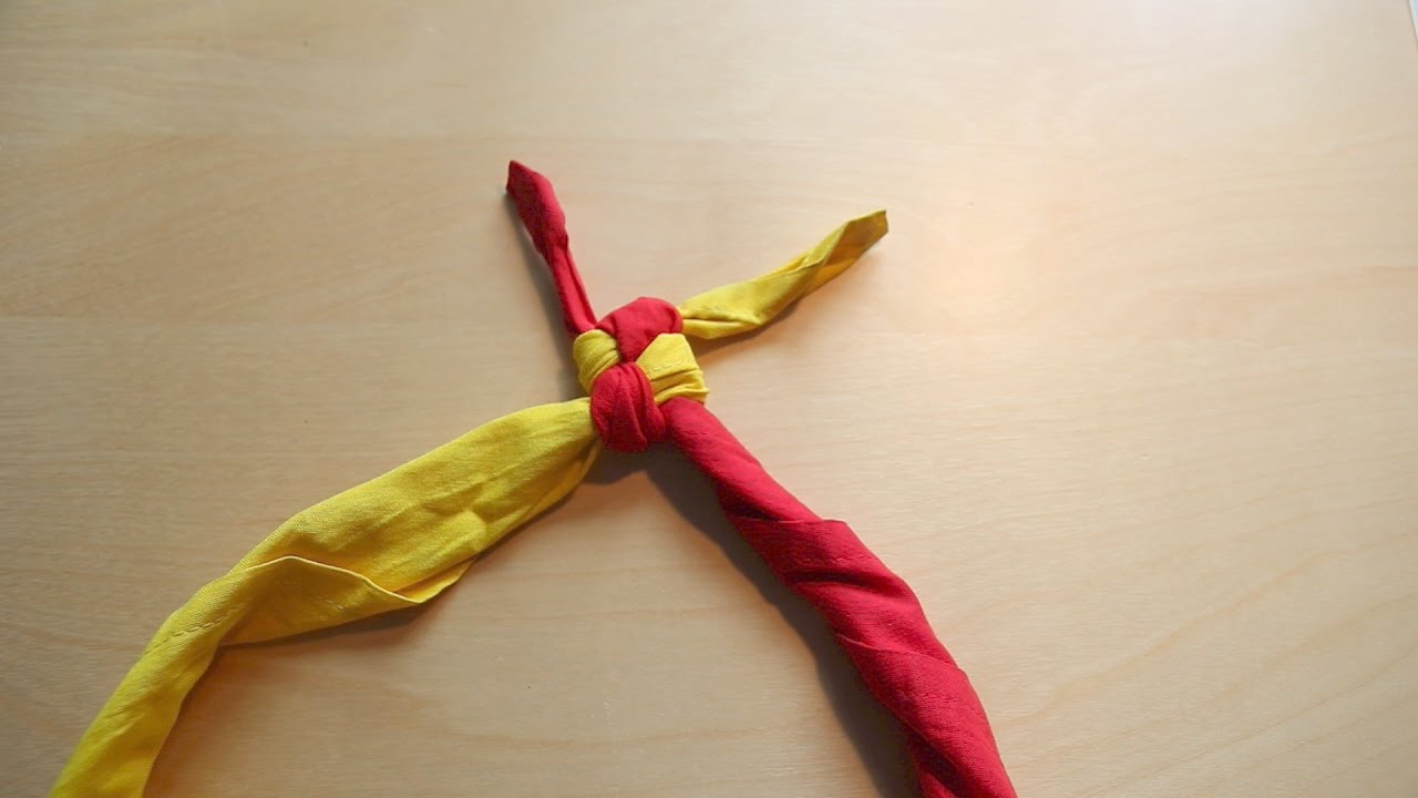 Schachbrettknoten / Krawattenknoten