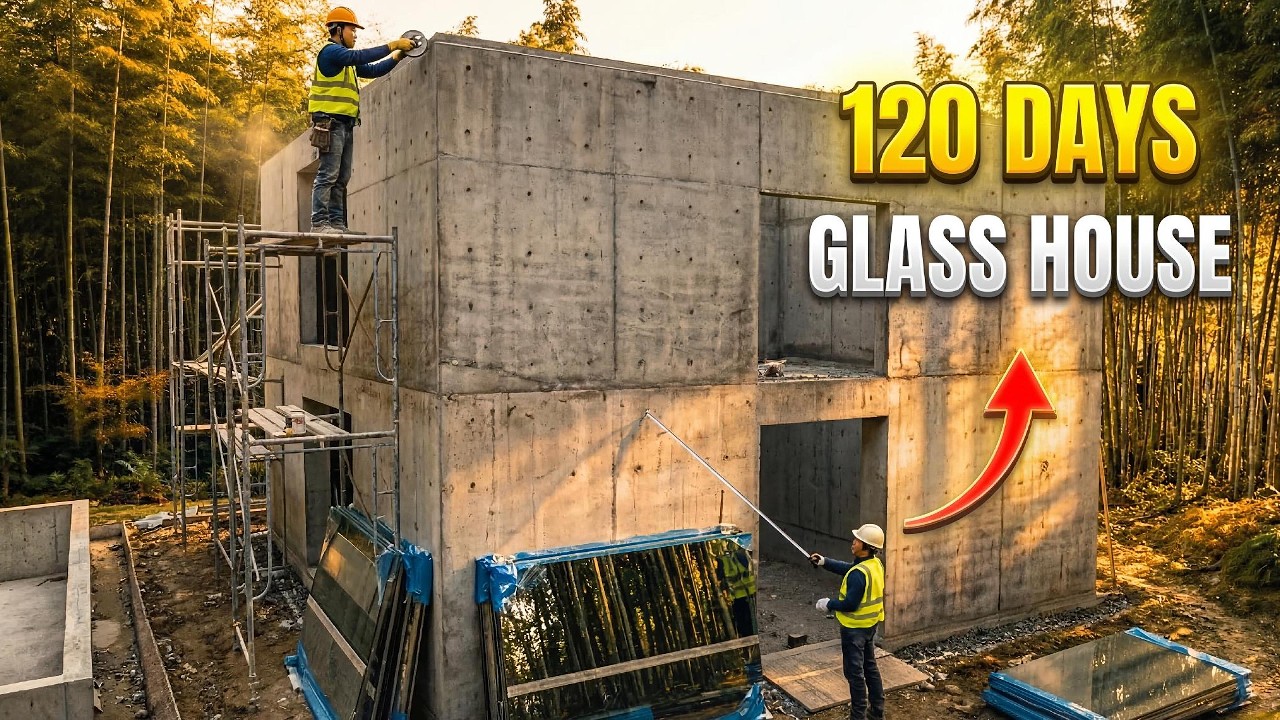 Building a Glass House in a Bamboo Forest in 120 Days