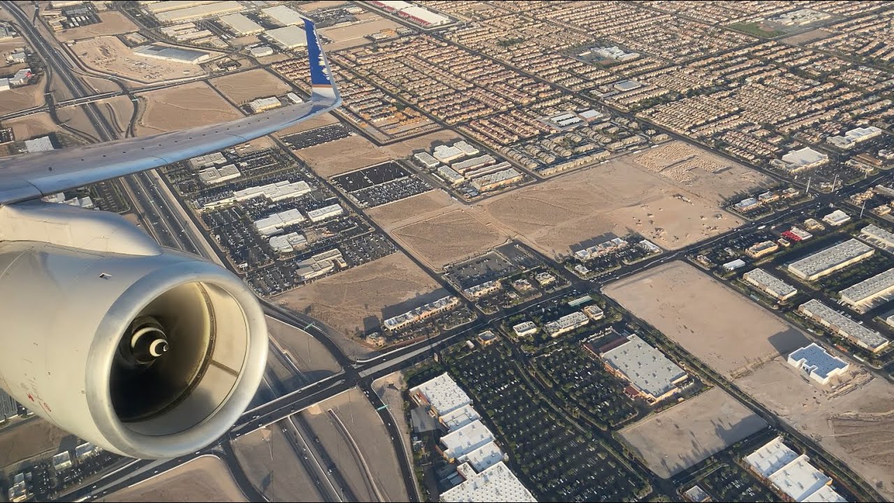 Gorgeous Dusk Takeoff | Boeing 757-200 in Record Breaking Las Vegas Heat (110F / 43C)