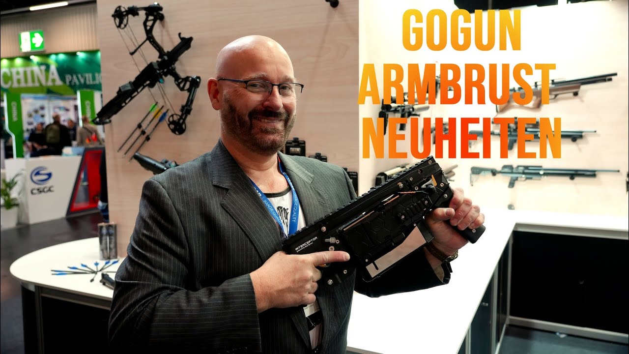 2️⃣​GoGun Neuheiten live von der IWA Teil II - Armbrust - Vortrag von Jörg Sprave
