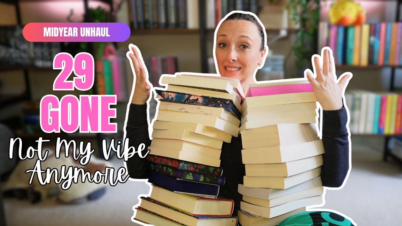 29 Books I’m Letting Go | Midyear Book Unhaul (No Regrets!)