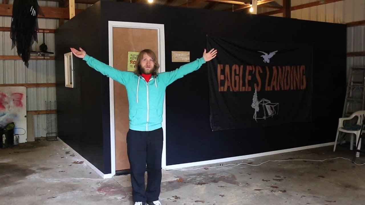 DEMOLISHING A ROOM WITH TWO PEOPLE INSIDE!