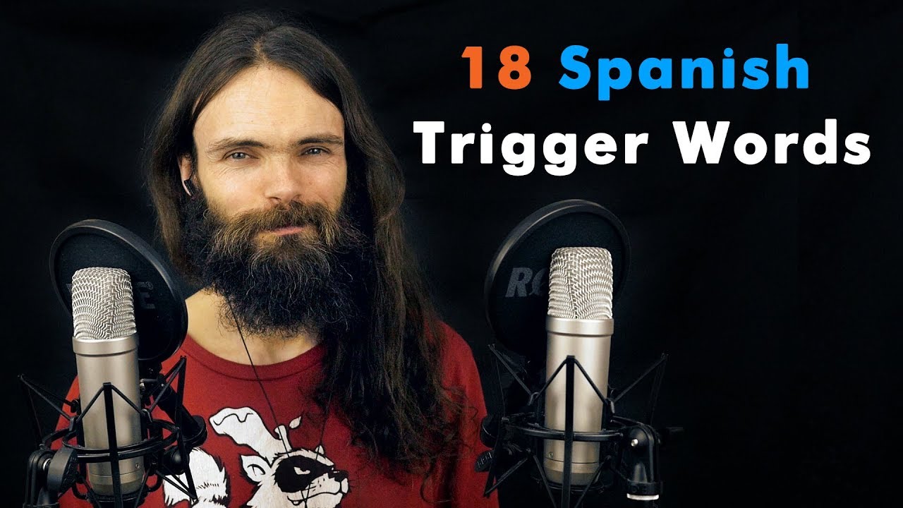 ASMR 18 Spanish Trigger Words (Ear to Ear Whispers) (Español Susurros)