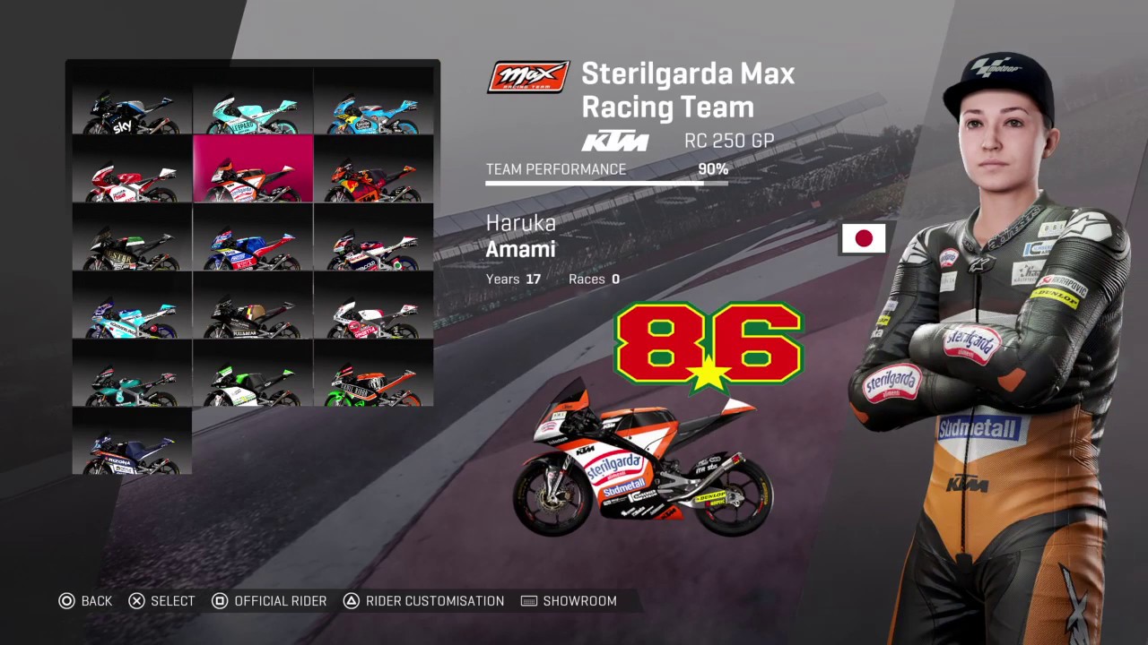 MotoGP™19 All Riders/Bikes/Tracks/Events