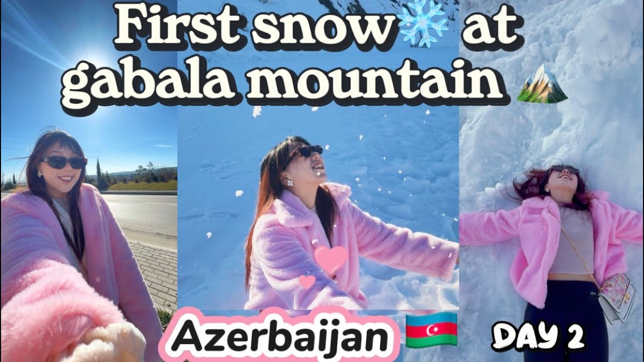 From Baku to the Peaks of Gabala Mountain 🏔️ – Azerbaijan Travel Vlog 🇦🇿 Day-2 