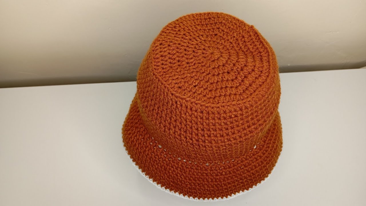 CROCHET  BUCKET HAT//simple beginner friendly tutorial //