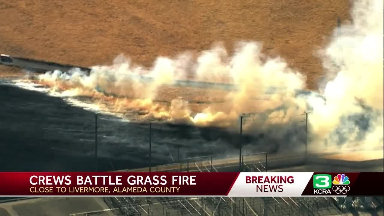 Grass Fire Coverage in Northern California | A look at the Patterson Fire, Corral Fire and forecast
