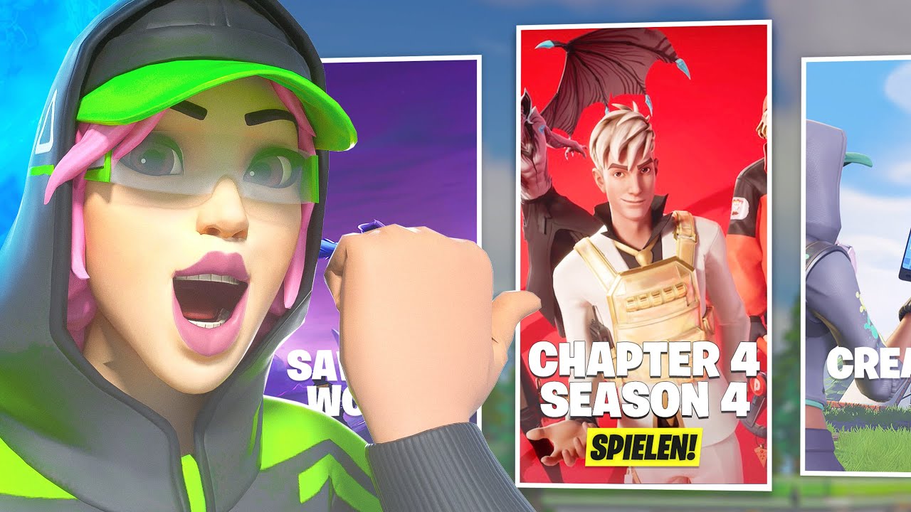 Ich spiele FORTNITE CHAPTER 4 SEASON 4 zum ERSTEN MAL! 💰