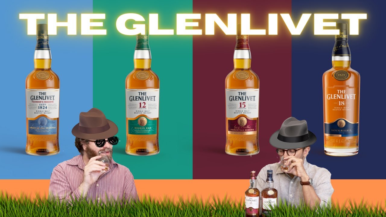 THE GLENLIVET GAMA PRINCIPAL - nueva presentación y cata (FOUNDER’S, 12 AÑOS, 15 AÑOS, 18 AÑOS)