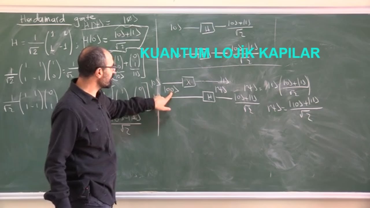DERS 21= KUANTUM LOJİK KAPILAR