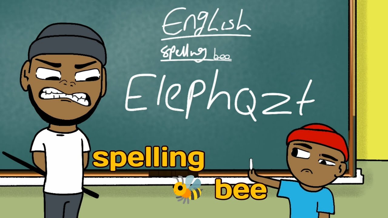 when you can't spell big animals 🤣🤣 (funny cartoon)