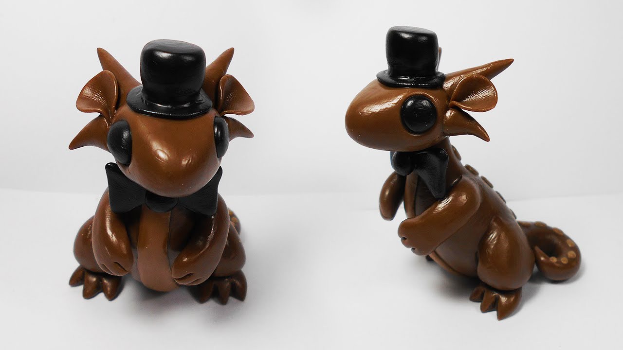 FREDDY DRAGON TUTORIAL ✔ Polymer Clay ✔ Porcelana Fría ✔ Plastilina