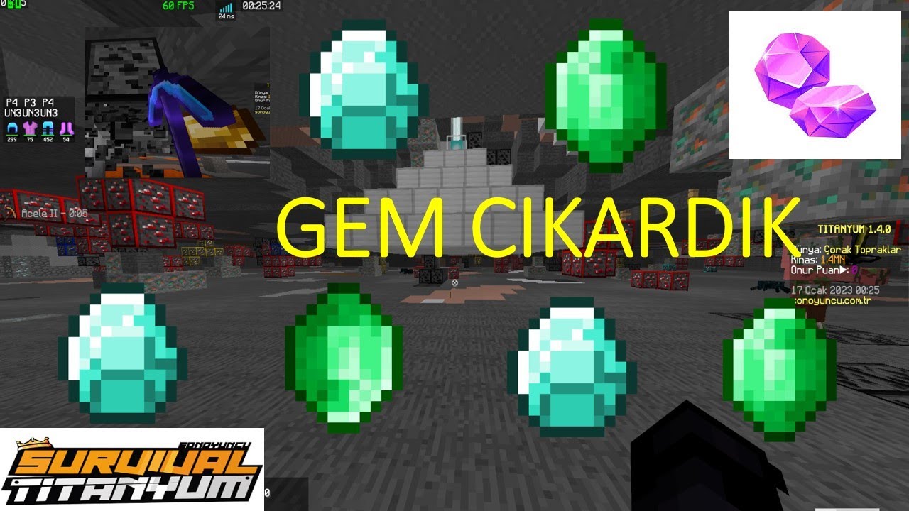 Gem Çıkartmaya Çalıştık (Gem Çıktı) Sonoyuncu Titanyum