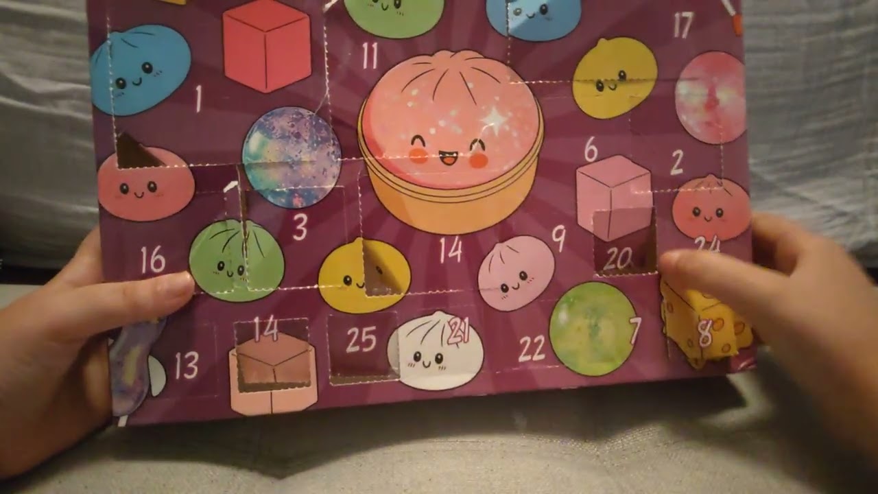 Dumpling advent calender unboxing!!!