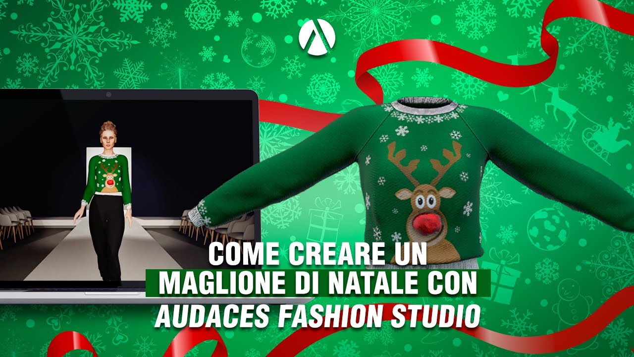 Come creare un maglione di Natale con Audaces Fashion Studio