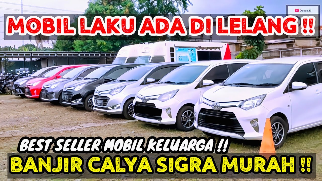 SELALU SOLDOUT !! DIJUAL MURAH MOBIL CALYA SIGRA EX OPRASIONAL ONLINE !!