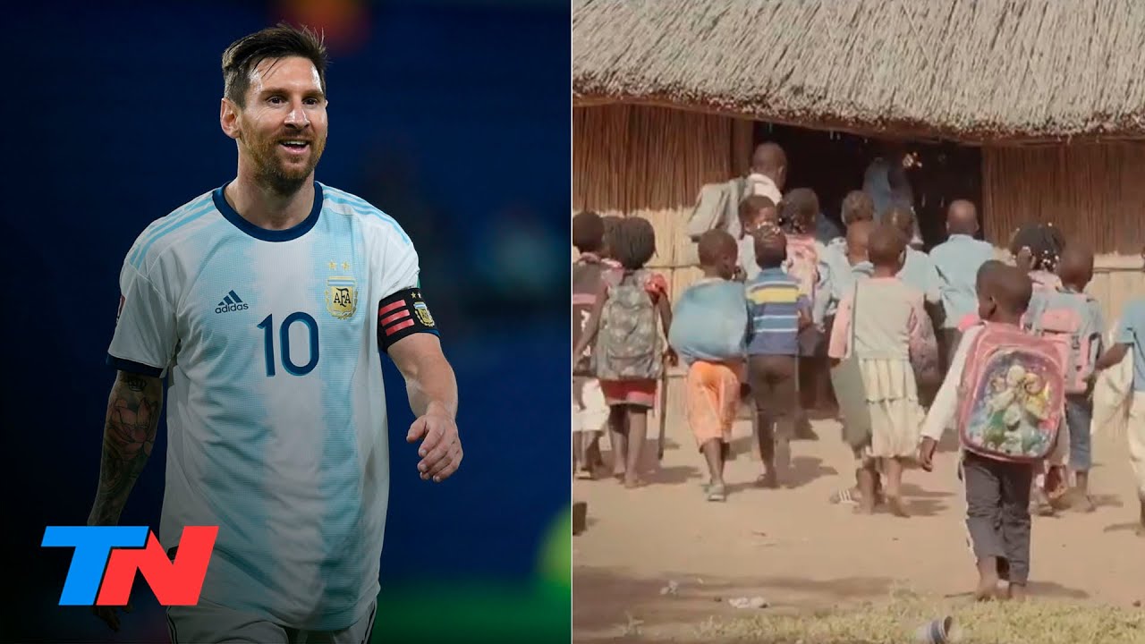 El trabajo de Lionel Messi en Mozambique: le paga todos los días el desayuno a 15 mil chicos